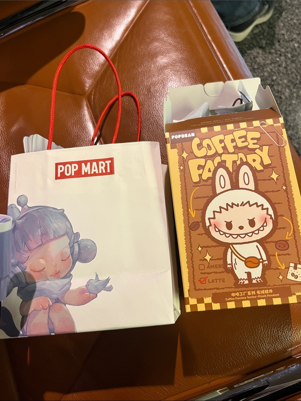 POP MART coffee factory plush toy CRYBABY dessert chef new opened surprise box